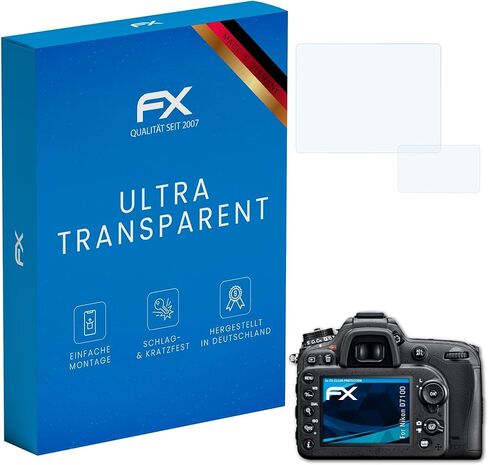 واقي الشاشة متوافق مع فيلم حماية الشاشة Nikon D7100 ، فيلم واقي FX المضاد للانتعاش والموظفين (مجموعة من 3) in Kuwait