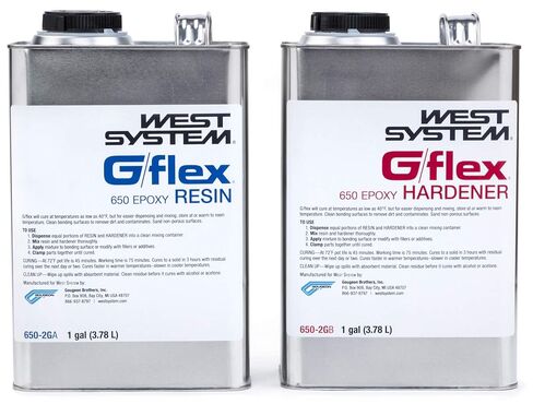 West System 650-2G G/Flex 2 Gal Kit, Pale Yellow in Saudi Arabia