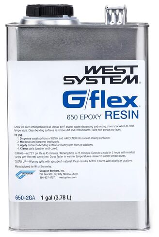 West System 650-2G G/Flex 2 Gal Kit, Pale Yellow in Saudi Arabia