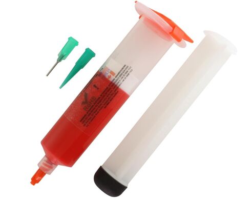CHIP QUIK AD7-30S Thermoset Chip Bonding Epoxy (أحمر) 30 جم/30 سم مكعب حقنة (لاصق/غراء علاج حراري (حراري) in Saudi Arabia