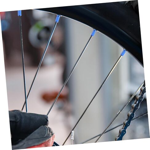 SUPVOX 15pcs Bicycle Nipples: 14mm Aluminum Alloy Cap Accessories for Mountain and Road Bikes End Caps for Stylish Bike Wheels in Saudi Arabia