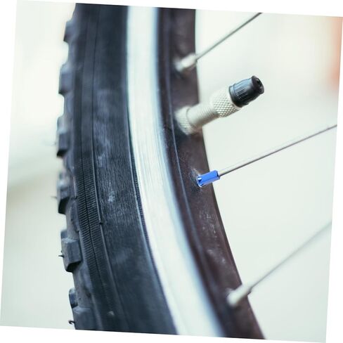 SUPVOX 15pcs Bicycle Nipples: 14mm Aluminum Alloy Cap Accessories for Mountain and Road Bikes End Caps for Stylish Bike Wheels in Saudi Arabia