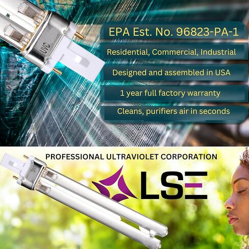 9W UV Bulb G23 2-Pin | Compatible with SunSun JUP-01, HW-303B, HW-304B, CF400UV, CF500UV | Universal Voltage 110V–240V | High Performance Replacement | Designed in USA in Saudi Arabia