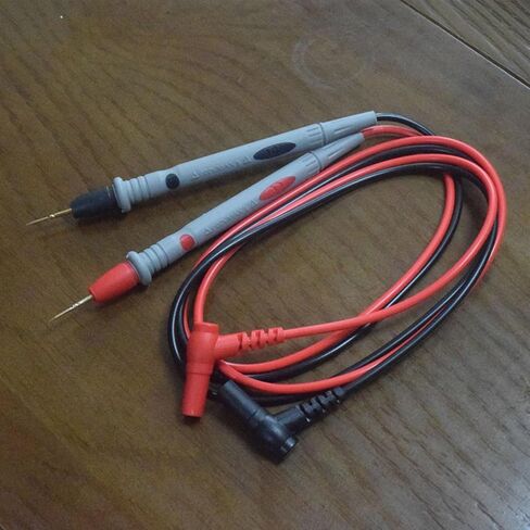 قلم اختبار نقطة دقيقة 1000 فولت 10 أمبير، سلك نحاسي عالي الدقة، مجسات اختبار مطلية بالذهب للمقياس الإلكتروني المتعدد in Kuwait