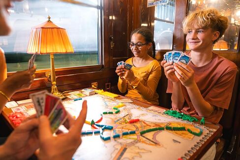 Ticket to Ride Europe Board Game - Embark on a Railway Adventure Across the Continent! Fun Family Game for Kids & Adults, Ages 8+, 2-5 Players, 30-60 Minute Playtime, Made by Days of Wonder in Kuwait