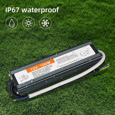 LED إمدادات الطاقة 60Watts مقاومة للماء IP67 محول سائق LED محول سائق الطاقة LED محول 110V-250VAC إلى 12VDC محول الجهد الثابت LED إمدادات الطاقة لضوء الشريط LED في الهواء الطلق in Kuwait