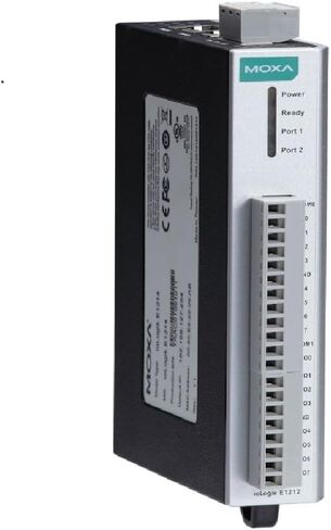 ioLogik E1262 ethernet - 2 Ports Universal Ethernet Remote I/O, 8 TCs, -10 to 60°C Operating Temperature (Moxa) in Saudi Arabia