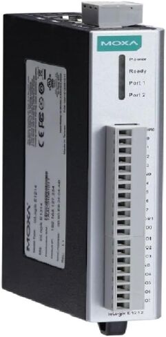 ioLogik E1262 ethernet - 2 Ports Universal Ethernet Remote I/O, 8 TCs, -10 to 60°C Operating Temperature (Moxa) in Saudi Arabia