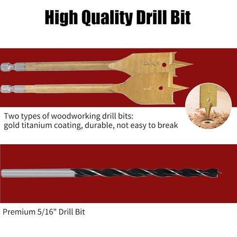 مجموعة توجيه كابل Starlink مع لقمة مثقاب لتقوية الأشياء بأسمائها الحقيقية مقاس 3/4 بوصة و5/16 بوصة و1 بوصة، وروابط الكابلات، وحلقات جلبة الجدار، ومجموعة تركيب كابل مشابك الحائط، لطبق Starlink Gen 2/3 وإعداد Mini Ethernet. in Kuwait