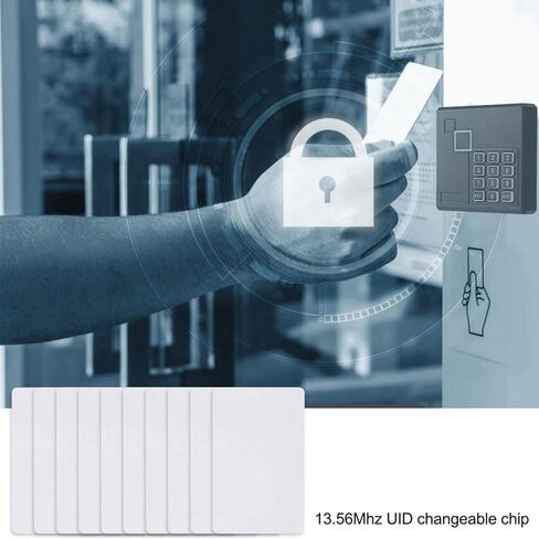 10pcs Set NFC Cards, 13.56Mhz Smart RFID Block 0 Writable IC UID Card Changeable Entry Access in Saudi Arabia