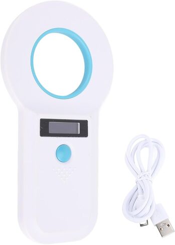 Pet ID Reader 2 in 1 Connection 134.2Khz 125Khz Organic Light Emitting Diode Screen Portable Animal Tag Scanner in Saudi Arabia