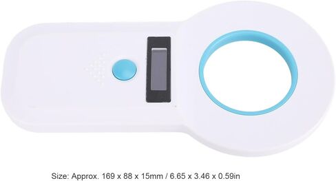 Pet ID Reader 2 in 1 Connection 134.2Khz 125Khz Organic Light Emitting Diode Screen Portable Animal Tag Scanner in Saudi Arabia