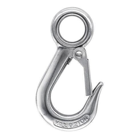 1pc Work Load Grab Hooks, Slip Hooks, 304 Stainless Steel Swivel Eye Lifting Hook, Round Fast Eye Safety Snap Hook(0.3T) in Saudi Arabia