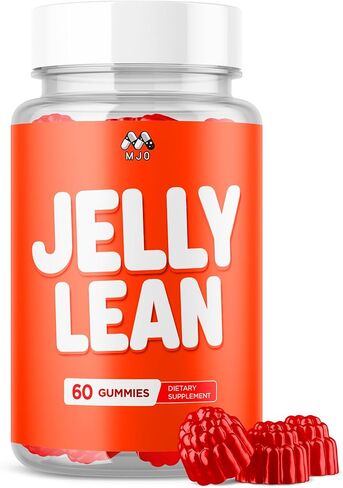 Jelly Lean Gummies، علكة Jelly Lean الرسمية مع جميع المكونات الطبيعية، تركيبة فيتامين الصحة والعافية المتقدمة من JellyLean، أقصى قدر من القوة النشطة لدعم نمط الحياة متعدد الفيتامينات (60 علكة) in Kuwait