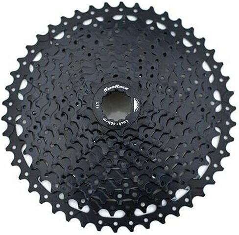 SunRace CSMS8 Wide Ratio Cassette 11-46T, 11 Speed, Black, XTE1381-N in Saudi Arabia