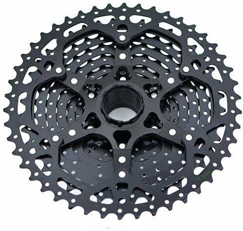 SunRace CSMS8 Wide Ratio Cassette 11-46T, 11 Speed, Black, XTE1381-N in Saudi Arabia