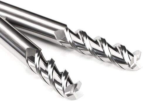 1pcs Carbide End Mill Cutter HRC55 Aluminum End Mill Diameter 1-20mm High 50L/75L/100L Carbide 3 Flute CNC End Mill for Aluminum Copper Wood in Saudi Arabia