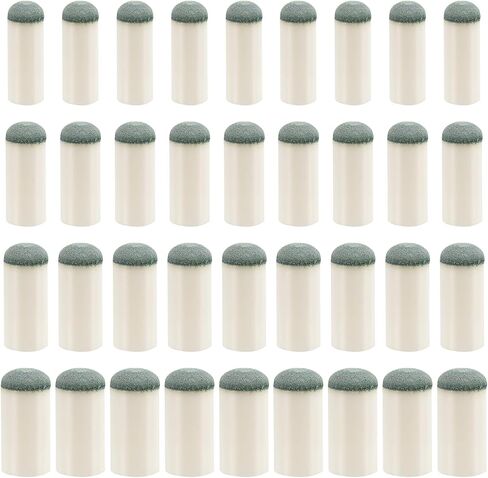 40pcs Slip On Pool Cue Tips, 4 Sizes Pool Stick Tips No Glue or Tool Required Billiard Cue Tips Replacement 9mm, 10mm, 12mm, 13mm Billiard Stick Tips for Snooker and Pool Cues in Saudi Arabia
