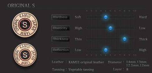 Kamui II طرف CUE بني 14 ملم ناعم in Kuwait