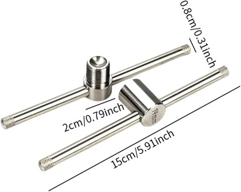 Colaxi Billiard Cue Tip Press Tool Billiard Accessories Cue Tip Shape Tool Sturdy Stick Pressure Head Tool Pool Cue Tip Shaping Tool in Saudi Arabia