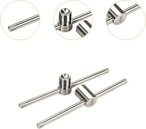 Colaxi Billiard Cue Tip Press Tool Billiard Accessories Cue Tip Shape Tool Sturdy Stick Pressure Head Tool Pool Cue Tip Shaping Tool in Saudi Arabia