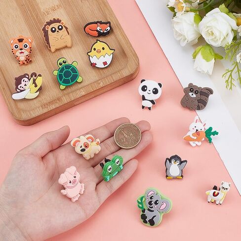 WEBEEDY 15 Styles Stethoscope Charms Cute Animals Stethoscope Charm Tag Funny Personalized Stethoscopes Decorations for Doctor Nurse Medical Workers Nursing Students Graduation Gift in Saudi Arabia