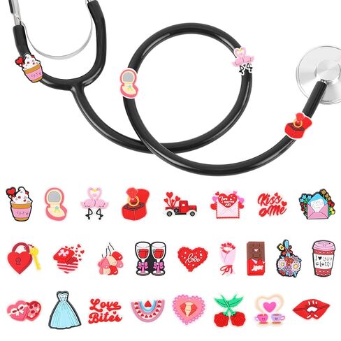 سحر سماعة الطبيب لطيف القط الكلب الكفوف للممرضات - 15pcs المواضيع البيطرية السماعة المعلقات الزخرفية للأطباء والممرضات PEDS الطبيب البيطري، سحر لطلاب التمريض عشاق الحيوانات الأليفة in Saudi Arabia