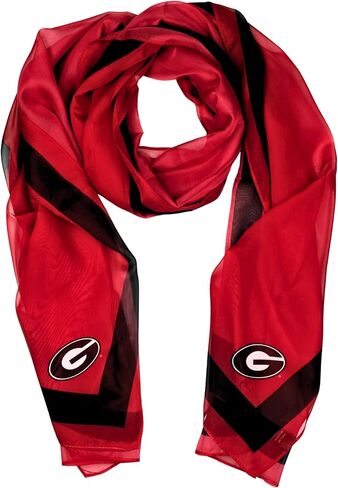 وشاح نسائي من الشيفون من Georgia Bulldogs - مرخص رسميًا من الرابطة الوطنية لرياضة الجامعات (NCAA). in Kuwait