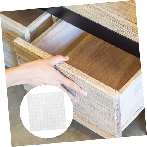 SHINEOFI Cabinet Bumpers Adhesive Door Stoppers Cuttable Adhesive Pads Felt Pads for Cabinet Doors Noise Dampening Protectors in Saudi Arabia