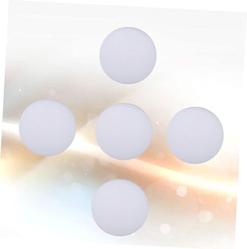 POPETPOP 5 قطعة من وسادات مقبض الباب السميكة من السيليكون ذاتية اللصق واقيات الحائط المضادة للتصادم لمقابض الأبواب باللون الأبيض in Kuwait