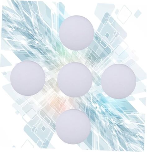 POPETPOP 5 قطعة من وسادات مقبض الباب السميكة من السيليكون ذاتية اللصق واقيات الحائط المضادة للتصادم لمقابض الأبواب باللون الأبيض in Kuwait