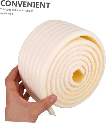 1Roll Table Corner Protector Soft Collision Edge Strips for Furniture Easy Application Safety Guards for Windowsills Beams and Corners Protection in Saudi Arabia