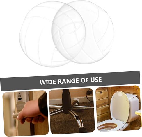 KALLORY 5Pcs Adhesive Furniture Bumpers Wall Protectors for Doors Cabinets Vases Non Slip Surface Protection Pads for Marble in Saudi Arabia