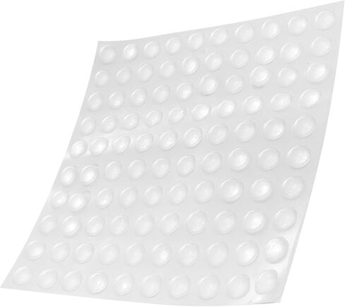 100Pcs Low Aids Self-Adhesive Cabinet Door Bumper Pads Non-Slip Bump Dots for Furniture Protection for Visually Impaired Users in Saudi Arabia