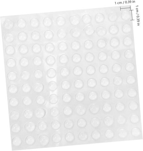 100Pcs Self Adhesive Collision Bumpers for Low Clear Furniture Pads for Enhanced Safety and Navigation Cabinets in Saudi Arabia