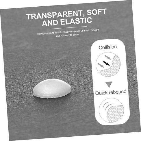 100Pcs Self Adhesive Collision Bumpers for Low Clear Furniture Pads for Enhanced Safety and Navigation Cabinets in Saudi Arabia