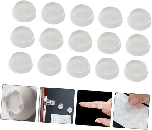Cabinet Door Bumpers Self Adhesive Pads for Noise Dampening Easy Installation Smooth Surfaces for Cabinets and Drawers in Saudi Arabia
