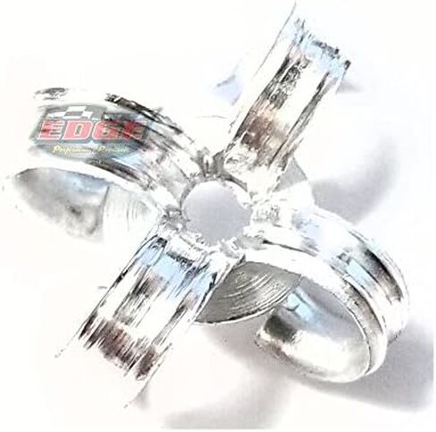 Racer's Speed ​​Shop مسطح أسود 3/16 بوصة برشام كبير الرأس متفجر قشر الموز الألومنيوم البوب ​​المسامير 100 حزمة in Kuwait