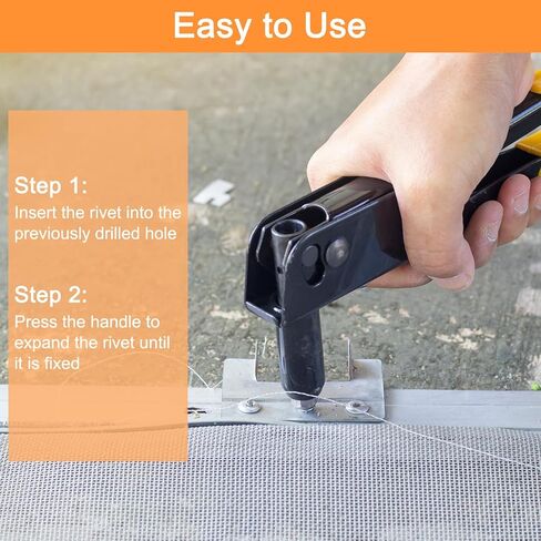 uxcell 60 قطعة 5/32 بوصة × 1 بوصة من الألومنيوم برأس مستدير ثلاثي القبضة، مسامير ثلاثية القبضة متنوعة على شكل لمبة DIY، الصفائح المعدنية، إصلاح السيارات، الأثاث، القوارب البحرية (أسود) in Kuwait