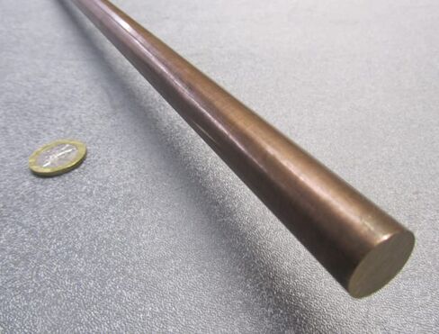 655 Bronze Round Rod .625" Diameter x 3 Foot Length 1 Piece in Saudi Arabia