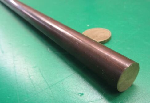 655 Bronze Round Rod .625" Diameter x 3 Foot Length 1 Piece in Saudi Arabia