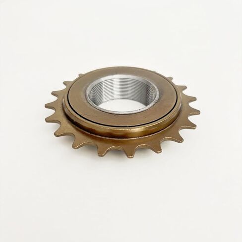 20T Bikes Freewheel, Bike Flywheel Sprocket 20 Teeth Metal Single Speed Threaded Type Freehub Replacement Part in Kuwait