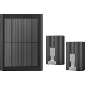 2-Pack 7200mAh Replacement Battery with LED Display Charger Station for Ring-Doorbell Camera 2/3/4, Spotlight and Stick Up Cam, Rechargeable Upgraded Batteries 3.65V Camera Indoor in Kuwait