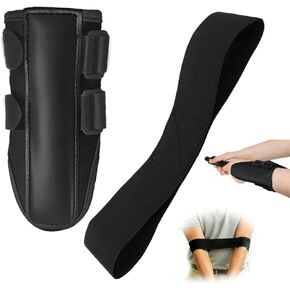 Golf Wrist Trainer Pro, Golf Wrist Training Aid with Wrist Strap & Arm Band to Correct Wrist Angle, Golf Accessories Reduce Chicken Wing &Build Muscle Memory for Beginner, Intermediate Golfers in Saudi Arabia