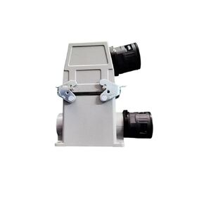 موصل مستطيل للخدمة الشاقة 32 دبوس مقبس مقاوم للماء مع منفذ جانبي بقاعدة عالية (مفصل منفاخ) in Kuwait