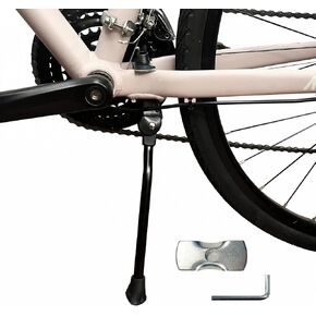 مسند دراجة للأطفال مقاس 16-20 بوصة، حامل خلفي للدراجة بطول ثابت، دعم حديد عالي التحمل مع قدم واسعة مضادة للانزلاق لدراجات الأولاد والبنات (18 بوصة) in Kuwait