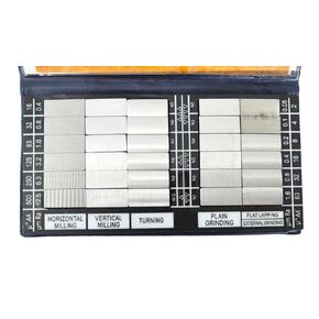 Surface Roughness Gauges Set 30pcs Surface Roughness Comparator with Ra0.05-12.5um for Surface Roughness Tester Gauge in Kuwait