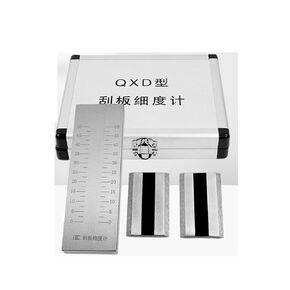 QXD-01 Single Groove Stainless Steel Fineness Gage, Grindometer Gauge, Single-Channel Grind 25um,50um,100um,150um Available(Singleslot0-100um) in Saudi Arabia