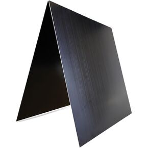 0.5/0.8/1.0/1.5/2.0 مم لوحة ألومنيوم مؤكسدة سوداء، لوحة مسطحة من سبائك الألومنيوم 100 × 100 مم 200 × 200 مم 300 × 300 مم (100 × 100 × 2.0 مم 5 قطع) in Kuwait