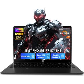 NIMO 15.6" IPS FHD-Business-Laptop, Intel 6 Core i3-1215U 16GB RAM 1TB SSD (Beat i5-1135G7, Up to 4.4GHz) Computer with Backlit Keyboard Fingerprint 65W Type C Wi-Fi 6 Numpad Win 11 in Kuwait